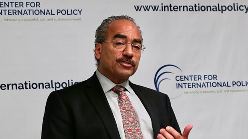 国际政策中心主席萨利·布鲁克(Salih Brooker)(唐家婕 摄)