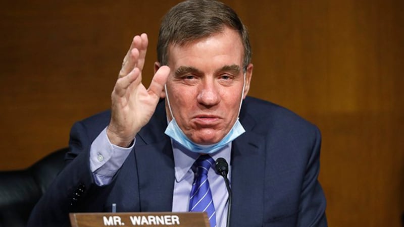 美国联邦参议员沃纳(Mark Warner)(美联社)