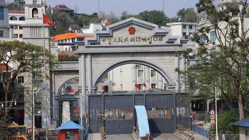 ကျင်စန်းကျော့ နယ်စပ်ဂိတ်ကို ၂၀၂၄ ခုနှစ်၊ ဧပြီလ ၂၉ ရက်နေ့က တွေ့ရစဉ်။ (The KoKang Photo)