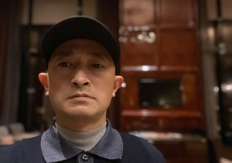 武汉疫情受害者家属张海(志愿者提供/记者乔龙)