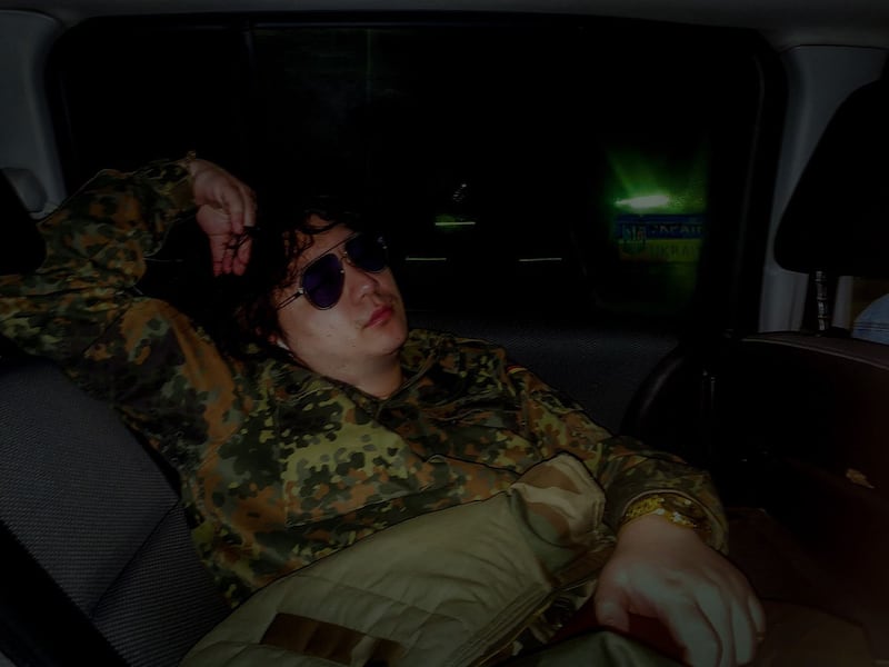 伊启威进入乌克兰边境(伊启威提供)