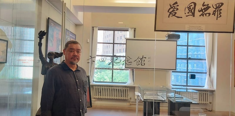 前六四天安门学运领袖吾尔开希参与《天安门》音乐剧策划创作。(吾尔开希脸书)