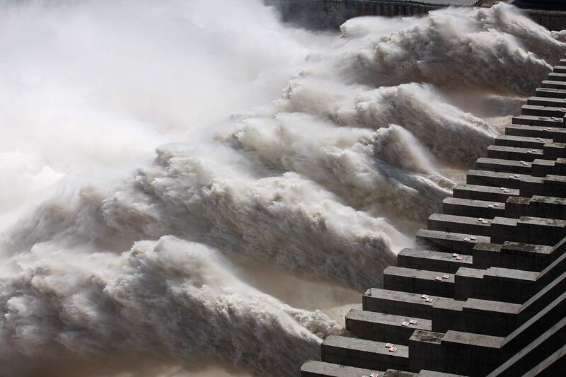 三峡大坝(法新社)