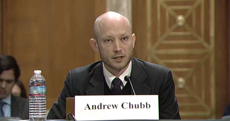 英国兰卡斯特大学中国政治与国际关系高级讲师朱波（Andrew Chubb）（视频截图/USCC）