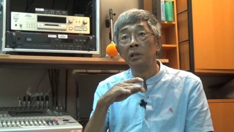 林荣基忧《逃犯条例》 离港打算永居台湾。(黄春梅摄)