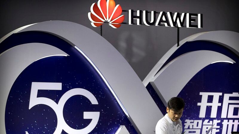 中国企业华为正在大力开发5G技术(美联社)