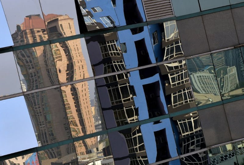 图片:中国经济前景扑朔迷离(法新社)