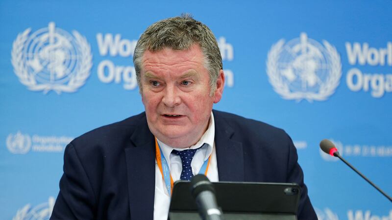 世界卫生组织紧急项目执行主任瑞恩(Michael Ryan)。(法新社)
