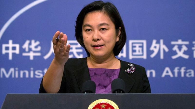 中国外交部发言人华春莹(美联社)