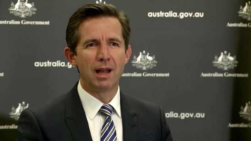 在野自由党国会议员、影子内阁外长(Shadow Minister for Foreign Affairs)伯明翰(Simon Birmingham) 指中国军方的行为, 已在印太地区埋下不稳定因素。。(路透社)
