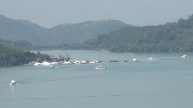 日月潭为陆客最爱来台湾旅游的景点之一(苗秋菊拍摄)