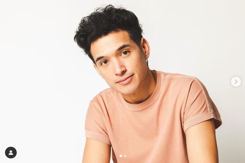 宣布退出《天安门》演出的华裔男星扎克瑞(Zachary Noah Piser)。(zach_piser个人Instagram)