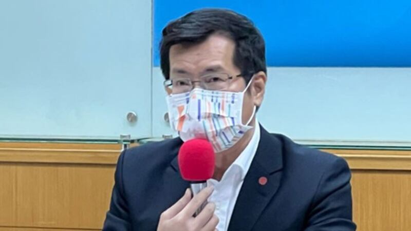 民进党立委罗致政指中国军事行动增加,造成区域威胁。(记者 黄春梅摄)