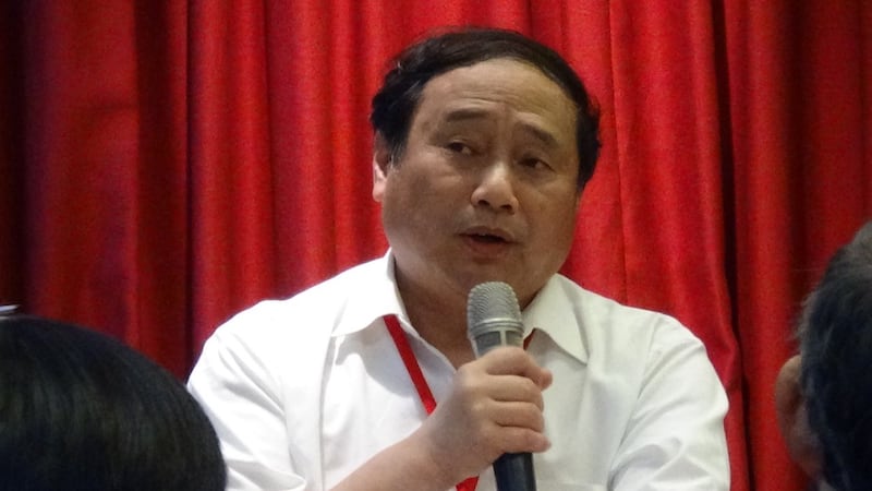 前八九民运领袖王军涛(记者夏小华摄)