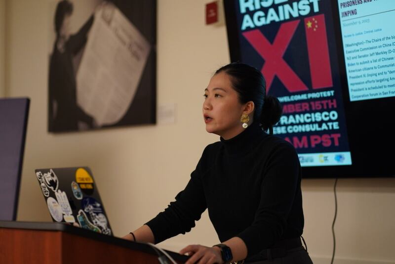 郭凤仪表示,调查显示中共利用美国地方政商界不熟识中港事务加强对美的渗透工作。(受访者提供)