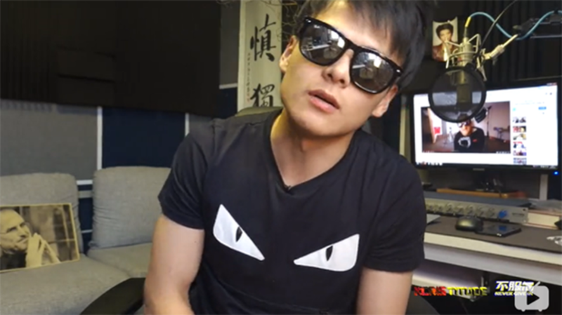 中国央视前主持人、公民记者李泽华(记者唐家婕提供)