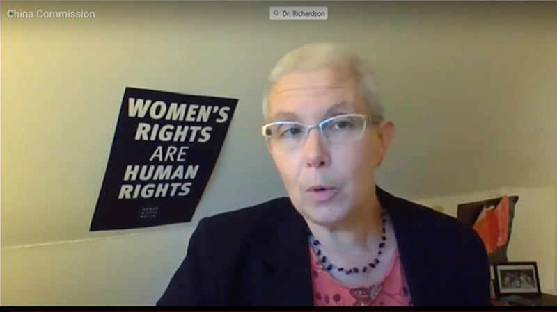 人权观察(Human Rights Watch)中国部主任索菲·理查森(Sophie Richardson)(视频截图)