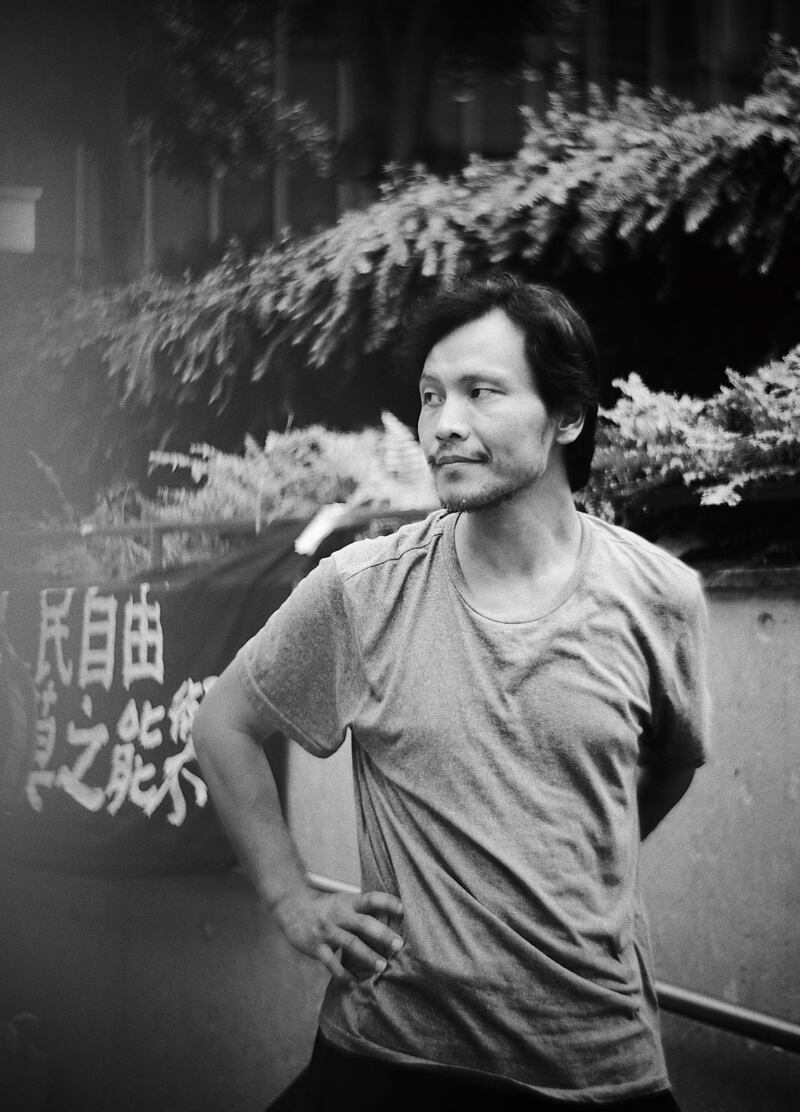 流亡香港中国导演应亮。(应亮提供)