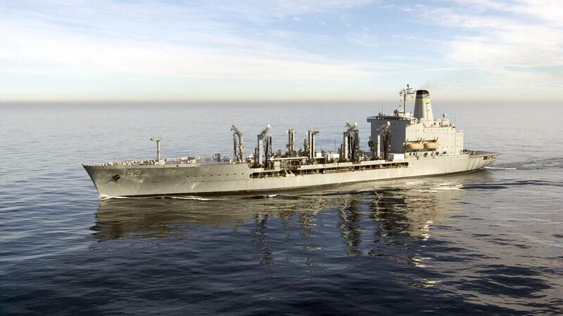 美军补给舰「狄尔号」(Walter S. Diehl)。(图源:维基百科)