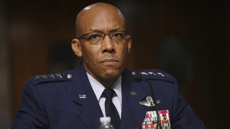 美国空军参谋长布朗(Charles Brown)(法新社)