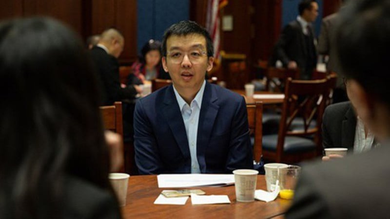 香港民主委员会(HKDC)执行总监朱牧民(Samuel Chu)(资料图)