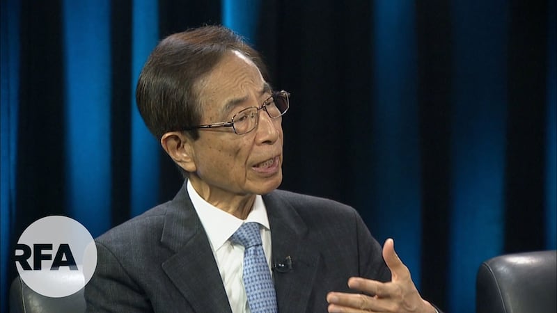 2019年5月13日，香港民主党创党主席李柱铭接受本台采访。（粤语部提供） 