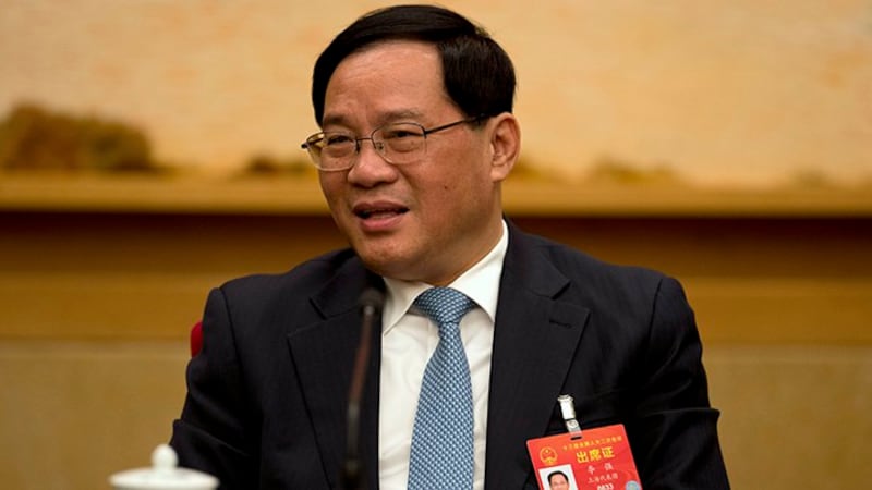 中共上海市委书记李强(美联社)