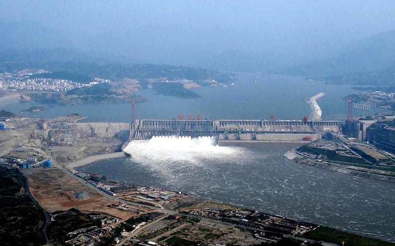 三峡大坝(美联社)