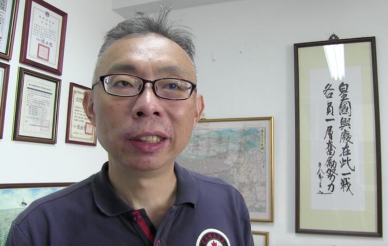 公立台湾师范大学政治所教授范世平。(记者夏小华摄)