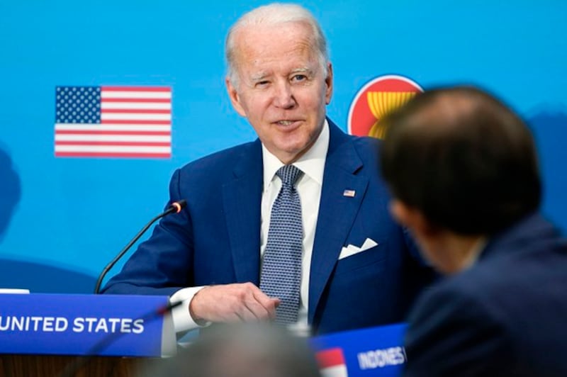 美国总统乔·拜登(Joe Biden)表示,华盛顿与东盟领导人举行的首次峰会,标志着美国与东盟关系“新时代”的开始。(美联社)