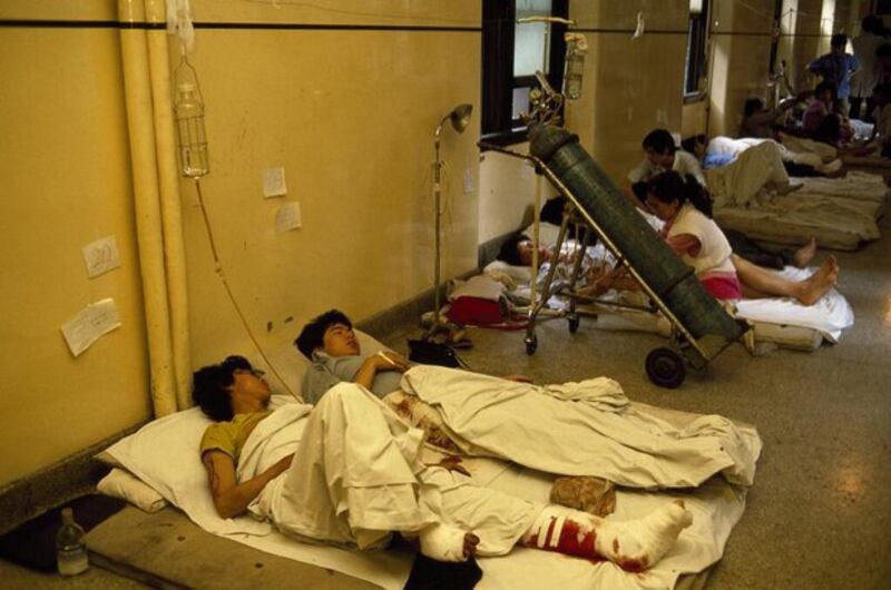 1989年6月4日大屠杀之夜平民伤亡 (六四档案图)