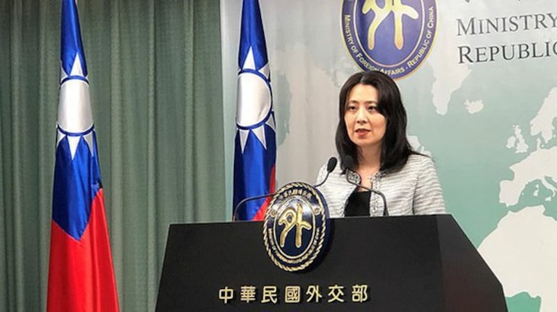 台湾外交部发言人欧江安13日回应表达感谢,美、日、印、澳四国政府展现对台海和平与稳定的重视。(RFA资料照)