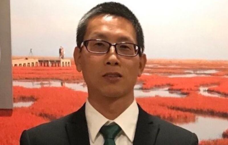 中国学者杨占青(视频截图)