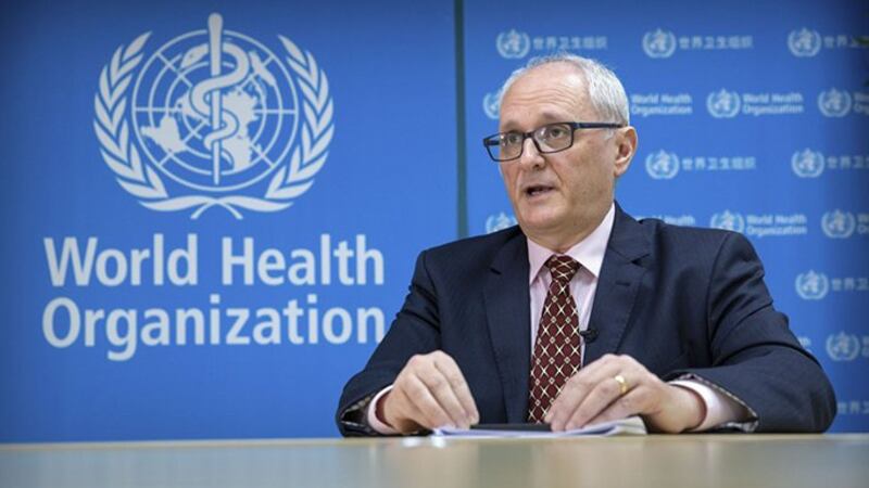 世界卫生组织驻中国代表盖立(Gauden Galea)(美联社)