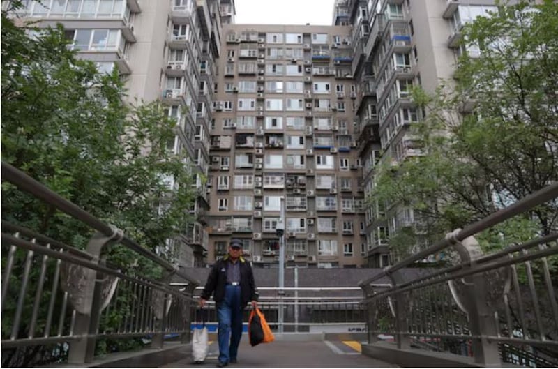 北京的一个居民小区