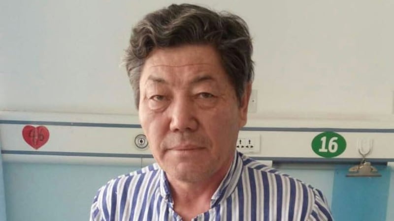 从新疆教育营获释的努尔兰.库合都伯。(当事人提供/记者乔龙)