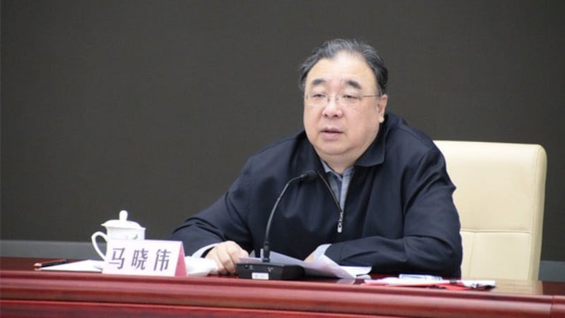 中共卫健委主任马晓伟在1月14日新型冠状病毒感染肺炎防控电视电话工作会议上讲话 。(截图自卫健委官网)