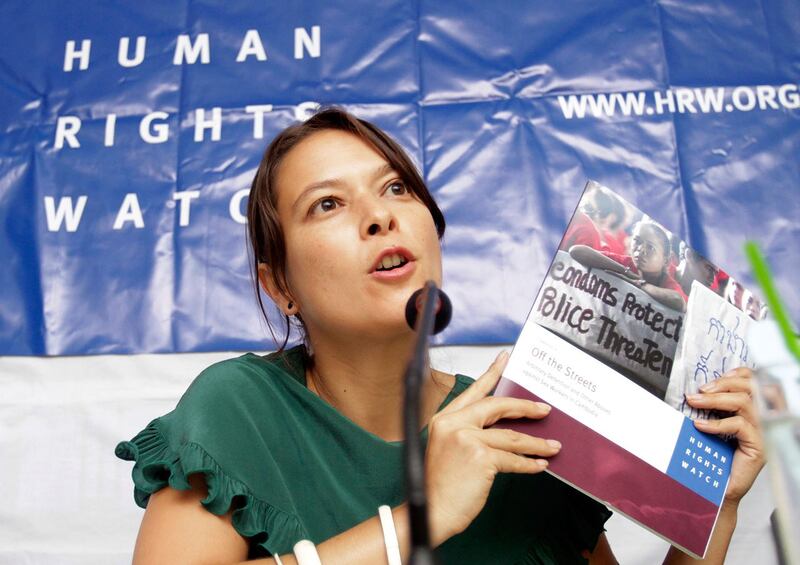 人权观察组织(Human Rights Watch)澳大利亚分部主任伊莱恩·皮尔森(Elaine Pearson)