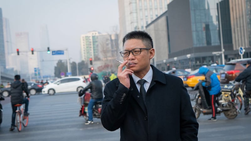 中国金融学者贺江兵(脸书图片/贺江兵@hejiangbing)