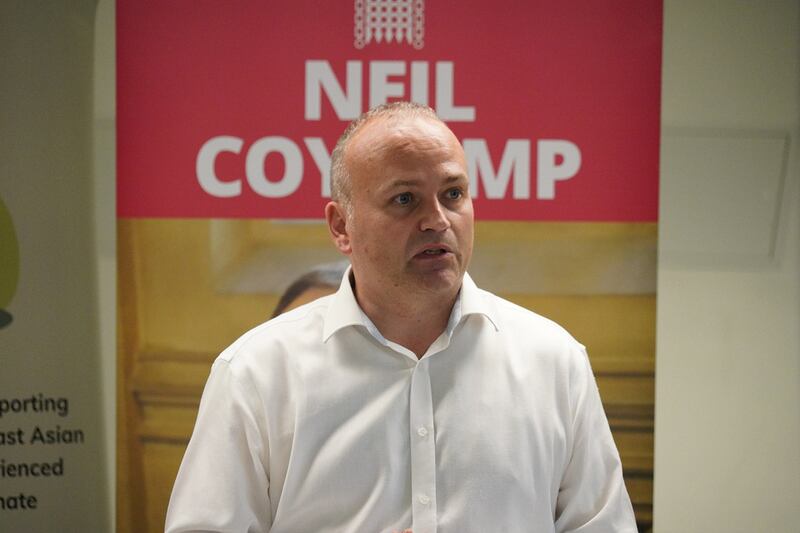 英国工党国会议员高尔(Neil Coyle) (记者石头摄)