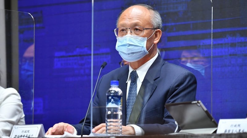 台湾政务委员邓振中。(行政院提供)