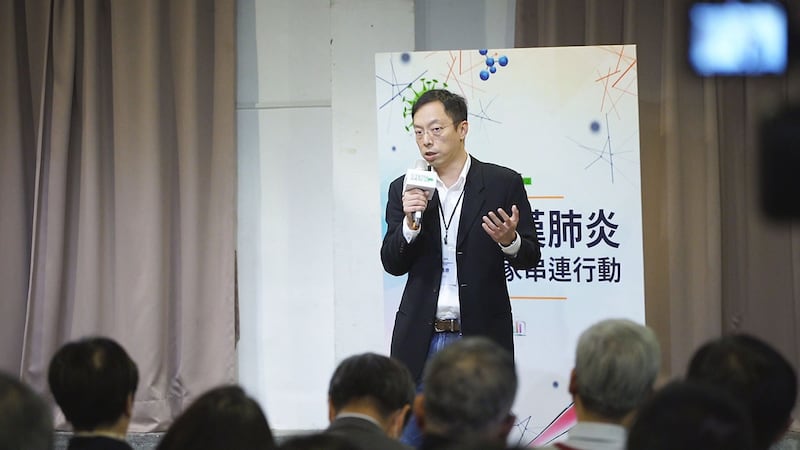 中央研究院基因体研究中心研究员马彻。（记者李宗翰摄）