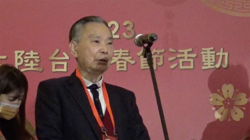 珠海台商协会荣誉会长叶飞呈。(夏小华摄/资料照)