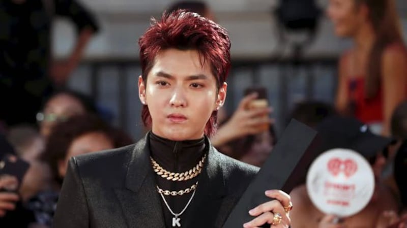 被中国国家广播电视总局列入劣迹艺人名单的吴亦凡(路透社视频截图)