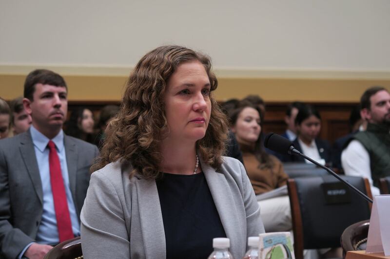 约翰·霍普金斯大学健康安全中心的珍妮佛·努佐(Jennifer Nuzzo)博士 (自由亚洲电台记者唐家婕华盛顿摄)