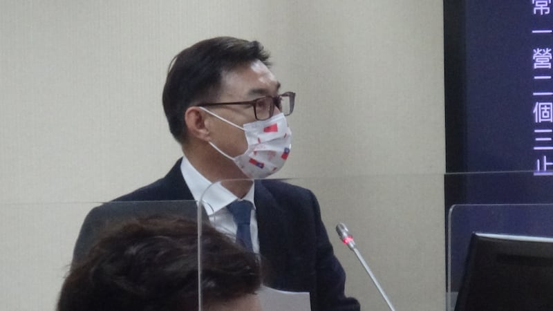 国民党籍立委江启臣。(记者夏小华摄)