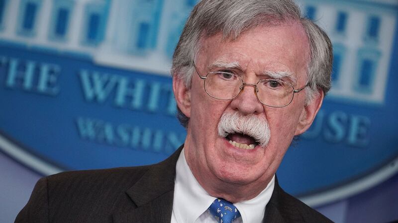 美国白宫国家安全顾问波顿(John Bolton)在推特上说:中国的军事挑衅将无法赢得台湾任何民心,也使得《台湾关系法》与美国的承诺更加清晰。(图源:法新社)