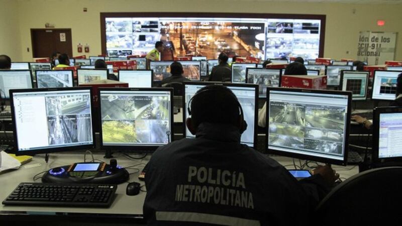 中国制造的ECU-911监控系统(法新社)